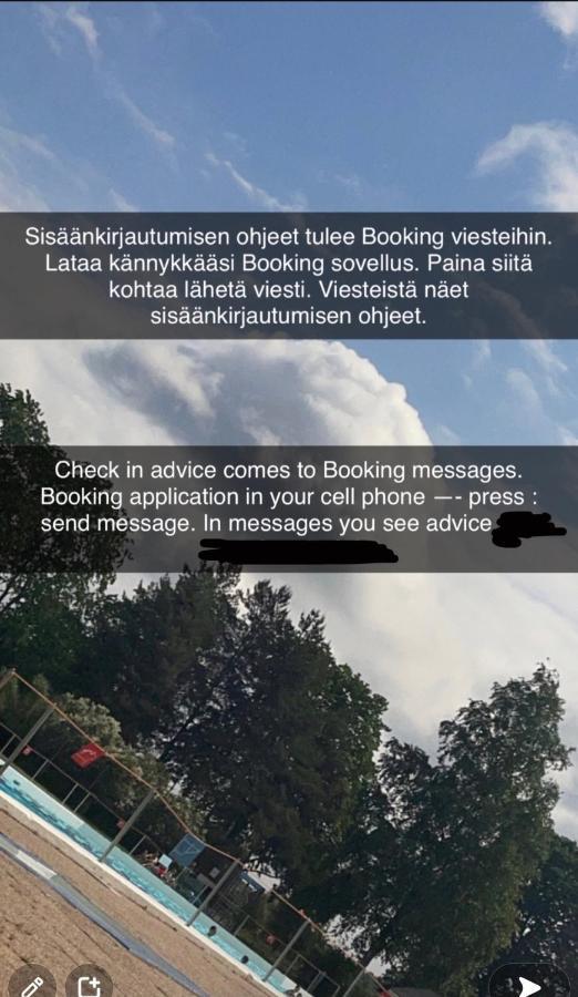 Saunallinen Vierasmaja 1 Km Foeriltae Aurajoelta Turku Buitenkant foto